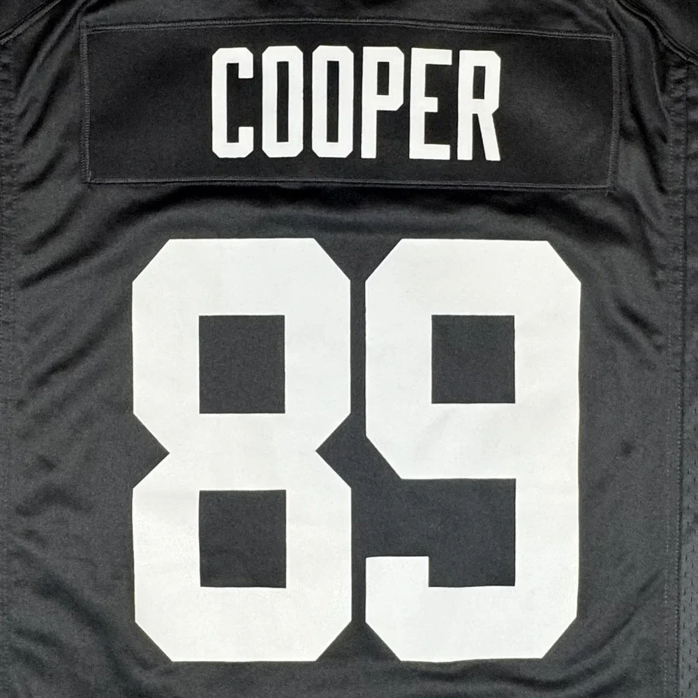 Oakland Raiders Jersey Mens XL Black Nike On Field Amari Cooper 89 NFL Football